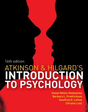 Atkinson and Hilgard's Introduction to Psychology de Barbara Fredrickson