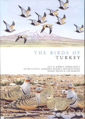 The Birds of Turkey de Guy Kirwan