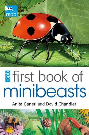 RSPB First Book Of Minibeasts de Anita Ganeri