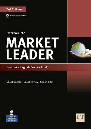 Market Leader Coursebook (with DVD-ROM incl. Class Audio) de David Cotton