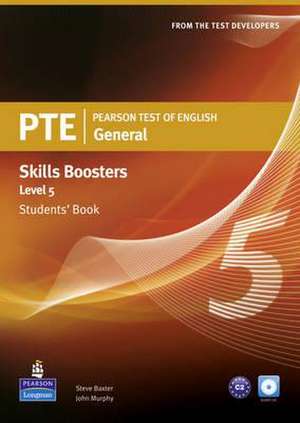 Pearson Test of English General Skills Booster 5 Students' Book and CD Pack de STEVE BAXTER