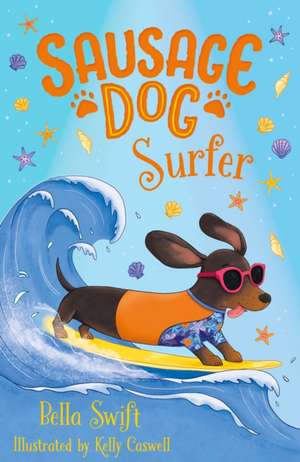 Sausage Dog Surfer de Bella Swift