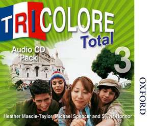 Tricolore Total 3 Audio CD Pack de S Honnor