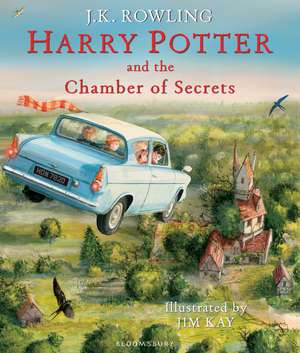 Carte Harry Potter and the Chamber of Secrets, ediția ilustrată