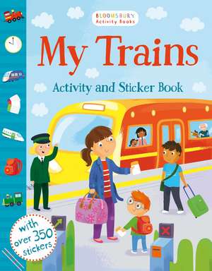 My Trains Activity and Sticker Book de Samantha Meredith