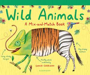 Wild Animals: A Mix-and-Match Book de Sophie Corrigan