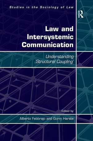 Law and Intersystemic Communication: Understanding ‘Structural Coupling’ de Gorm Harste