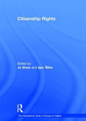 Citizenship Rights de Igor Štiks