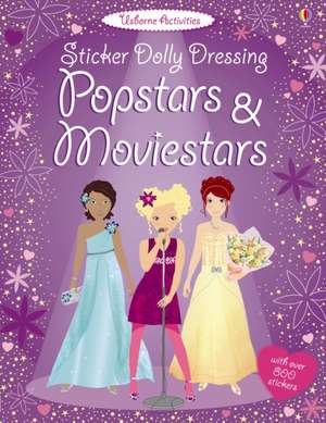 Sticker Dolly Dressing Popstars & Movie Stars de Fiona Watt