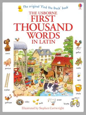 First Thousand Words in Latin de Heather Amery