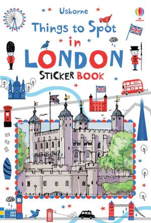 Things to spot in London Sticker Book de Rob Lloyd Jones