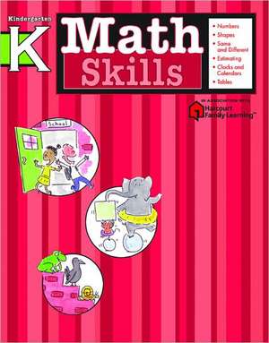 Math Skills, Kindergarten de Mike Moran