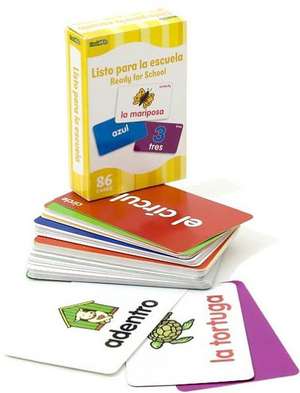 Ready for School (Flash Kids Spanish Flash Cards) de Flash Kids Editors