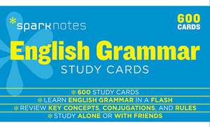 English Grammar Sparknotes Study Cards de Sparknotes