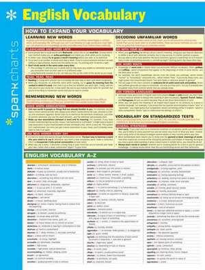 English Vocabulary de Sparknotes