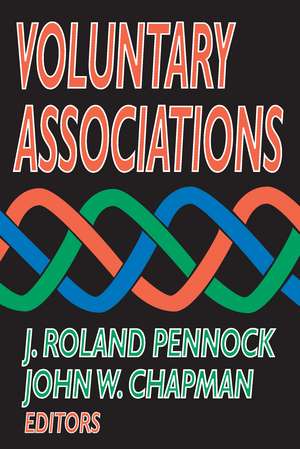 Voluntary Associations de John W. Chapman