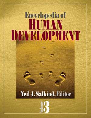 Encyclopedia of Human Development de Neil J. Salkind