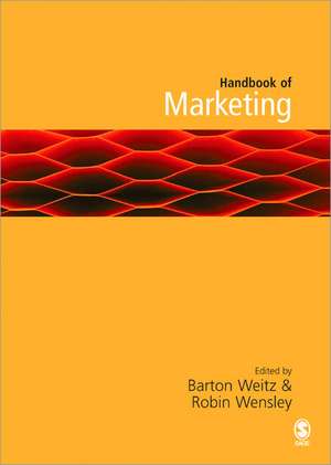 Handbook of Marketing de Barton Weitz