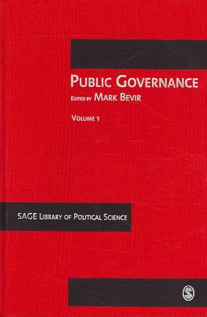 Public Governance de Mark Bevir