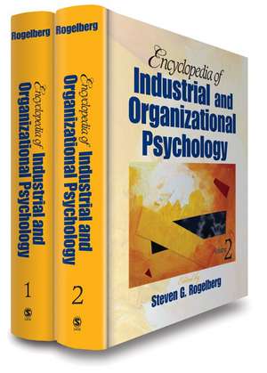 Encyclopedia of Industrial and Organizational Psychology de Steven G. Rogelberg