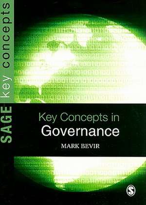 Key Concepts in Governance de Mark Bevir