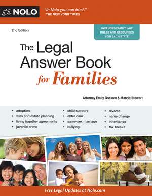 The Legal Answer Book for Families de Emily Doskow