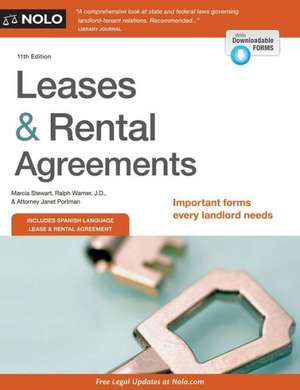 Leases & Rental Agreements de Marcia Stewart