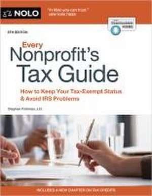 Every Nonprofit's Tax Guide de Stephen Fishman