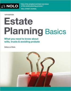 Estate Planning Basics de Denis Clifford