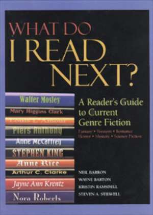 What Do I Read Next?: A Reader's Guide to Current Genre Fiction de Gale