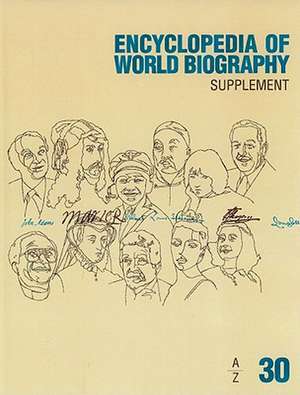 Encyclopedia of World Biography Supplement de James Craddock