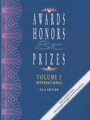 Awards, Honors & Prizes: International de Gale