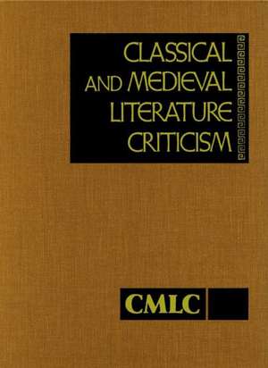 Classical and Medieval Literature Criticism de Jelena Krstovic