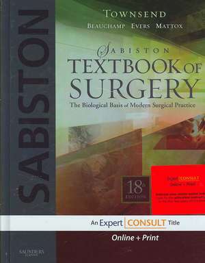 Sabiston Textbook of Surgery: Expert Consult: Online and Print de Courtney M. Townsend