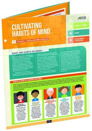 Cultivating Habits of Mind (Quick Reference Guide) de Arthur L. Costa