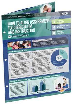 How to Align Assessment to Curriculum and Instruction (Qualities of Effective Teaching) de Stronge & Associates