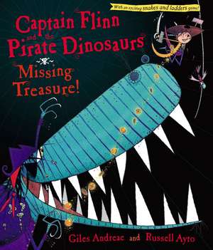 Captain Flinn and the Pirate Dinosaurs: Missing Treasure! de ANDREAE GILES