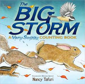 The Big Storm: A Very Soggy Counting Book de Nancy Tafuri