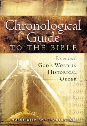 The Chronological Guide to Bible de Thomas Nelson