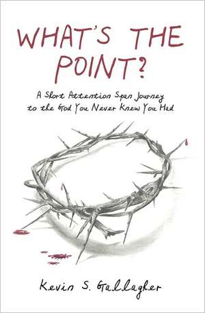 What's the Point?: A Short Attention Span Journey to the God You Never Knew You Had. de Kevin S. Gallagher