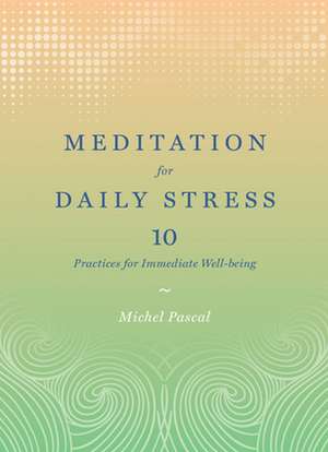 Meditation for Daily Stress de Michel Pascal