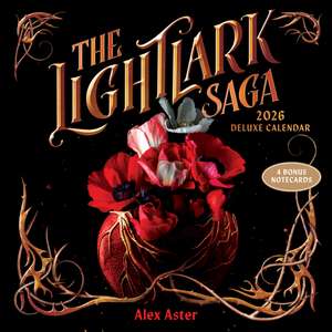 The Lightlark Saga 2026 Deluxe Wall Calendar with 4 Bonus Notecards de Alex Aster