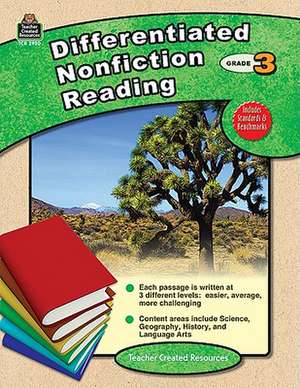 Differentiated Nonfiction Reading, Grade 3 de Debra Housel