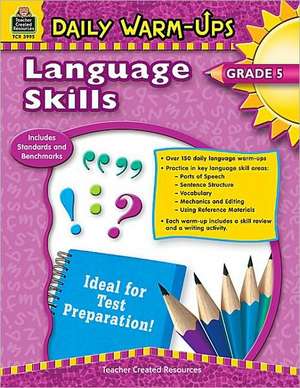 Language Skills, Grade 5 de Mary Rosenberg