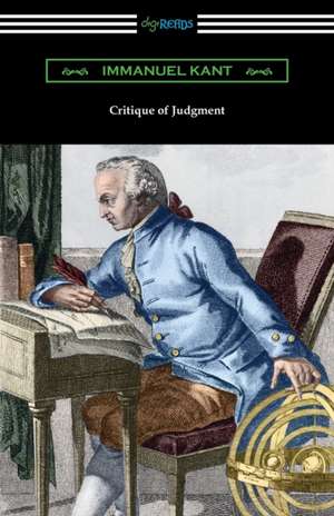 Critique of Judgment de Immanuel Kant