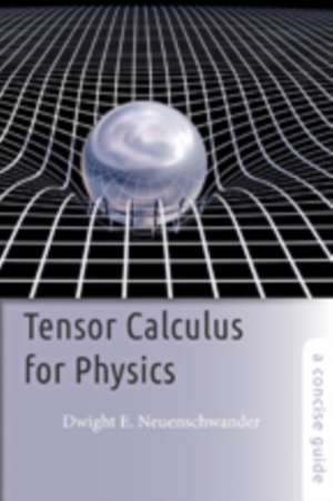 Tensor Calculus for Physics – A Concise Guide de Dwight E. Neuenschwander