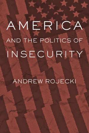 America and the Politics of Insecurity de Andrew Rojecki