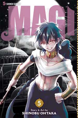 Magi: The Labyrinth of Magic, Vol. 5 de Shinobu Ohtaka