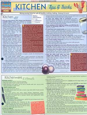 Kitchen Tips & Tricks Quick Reference Guide de Barcharts