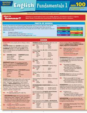 English Fundamentals 1 de BarCharts Inc